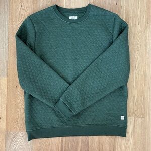 Marine Layer Corbet Quilted Crewneck Sweatshirt
